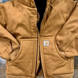 Carhartt Tan Hooded Jacket